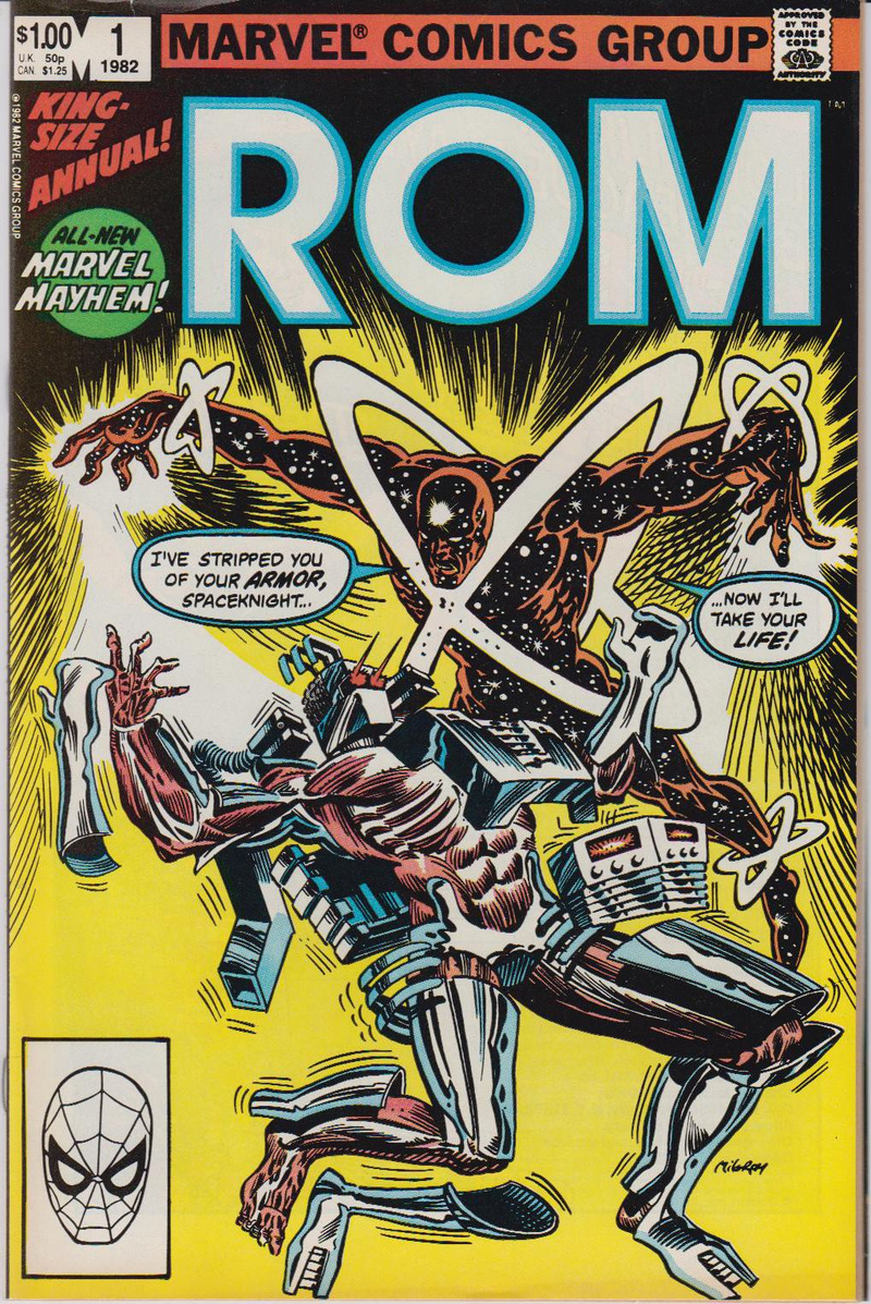 Illustration for article titled ROM: Spaceknight Might Be The Best Science Fiction Comic Of All Time
